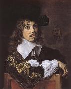 Frans Hals Portratt of Willem Coymans painting